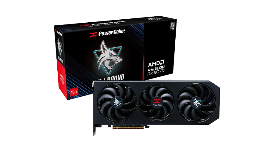 POWERCOLOR RX 9070 HELLHOUND 16GB