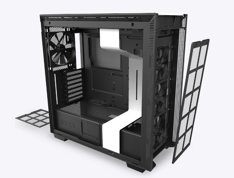 NZXT H710 Mid-Tower Case with Tempered Glass