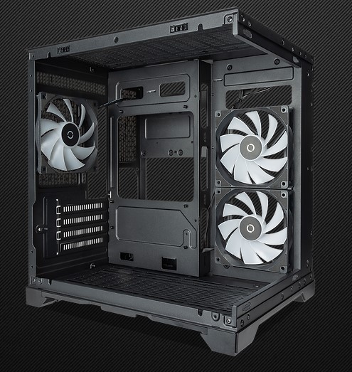 Tecware VXM Evo Dual Chamber MATX TG Case