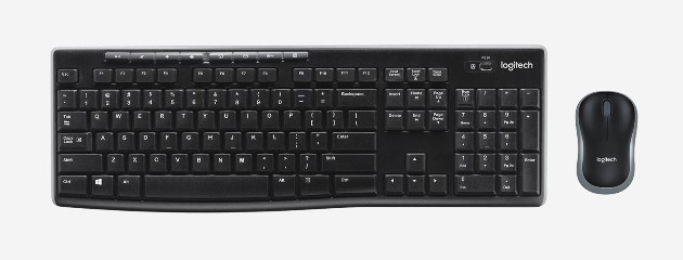 LOGITECH MK270R WIRELESS KEYBOARD AND MOUSE COMBO