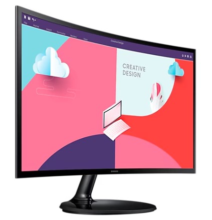 SAMSUNG 27" Essential S3S36C FHD Curved Monitor