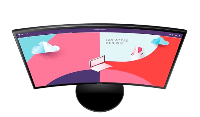 SAMSUNG 27" Essential S3S36C FHD Curved Monitor