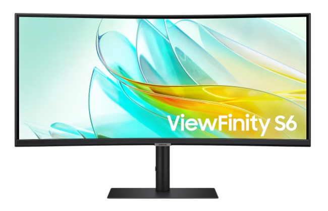 SAMSUNG 34" ViewFinity S6 S65UC WQHD Monitor