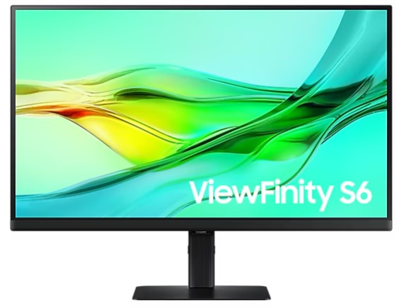 SAMSUNG 27" ViewFinity S6 S60UD QHD Monitor