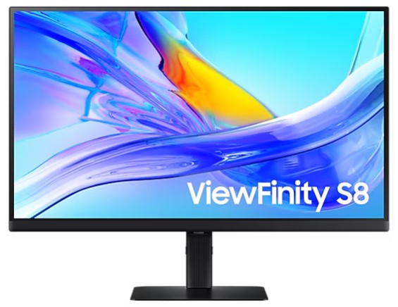 SAMSUNG 27" ViewFinity S8 S80UD UHD Monitor