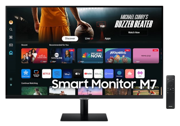 SAMSUNG 32" Smart Monitor M7 M70D UHD Monitor