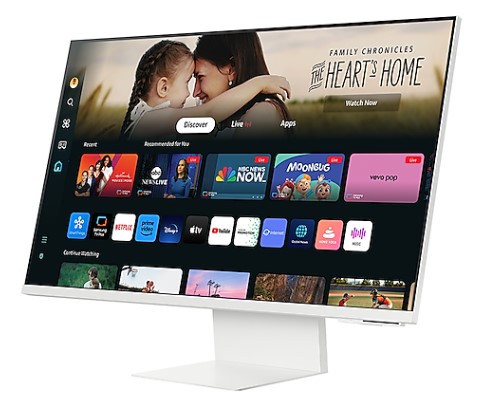 SAMSUNG 32" M80D Smart Screen for Multi Device Experience Monitor