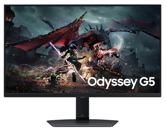 SAMSUNG 27" Odyssey G50D QHD 180Hz Gaming Monitor