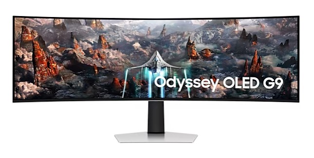 SAMSUNG 49" Odyssey OLED G9 G93SC DQHD 240Hz Gaming Monitor