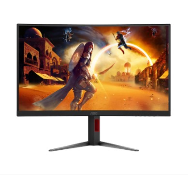 AOC CQ27G4 ADAPTIVE SYNC 180Hz 0.5ms QHD HDR10 CURVED GAME MONITOR