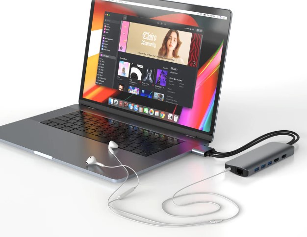 HyperDrive VIPER USB-C Hub (10-in-2, for Laptops)