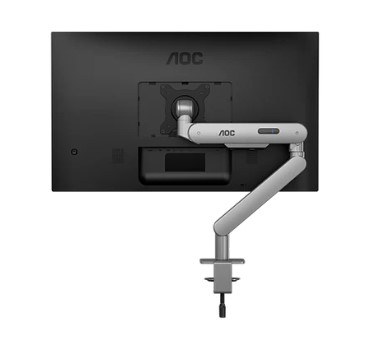 AOC AM400S C-Clamp and Grommet Desk-Mount Single Monitor Arm