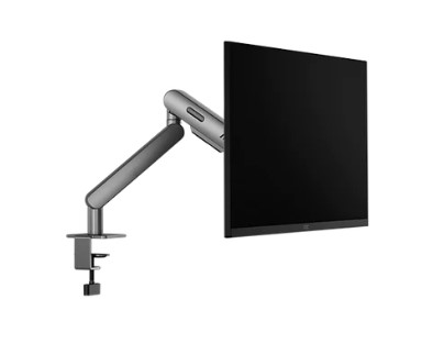 AOC AM400S C-Clamp and Grommet Desk-Mount Single Monitor Arm