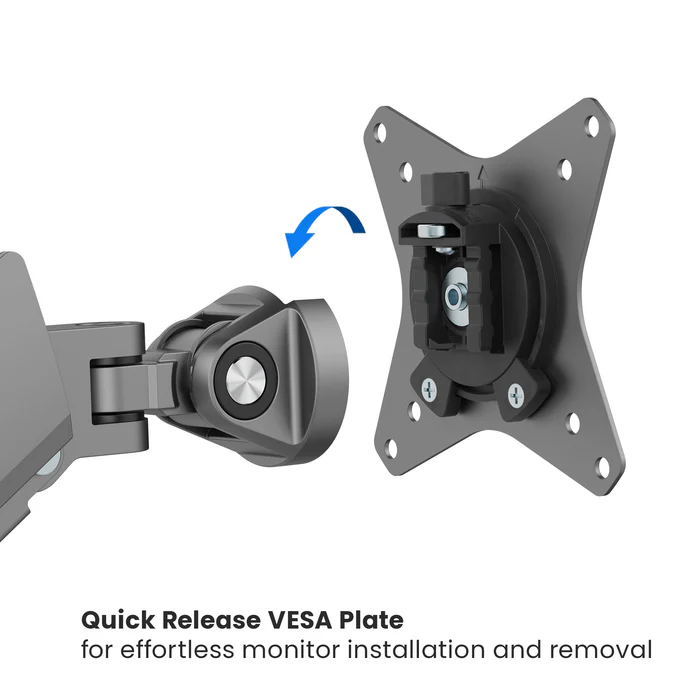 ULTI Aura RGB Monitor Arm | T43