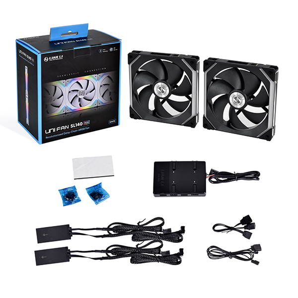 Lian Li Uni Fan SL 140 RGB Revolutionized Daisy-Chain ARGB Fan