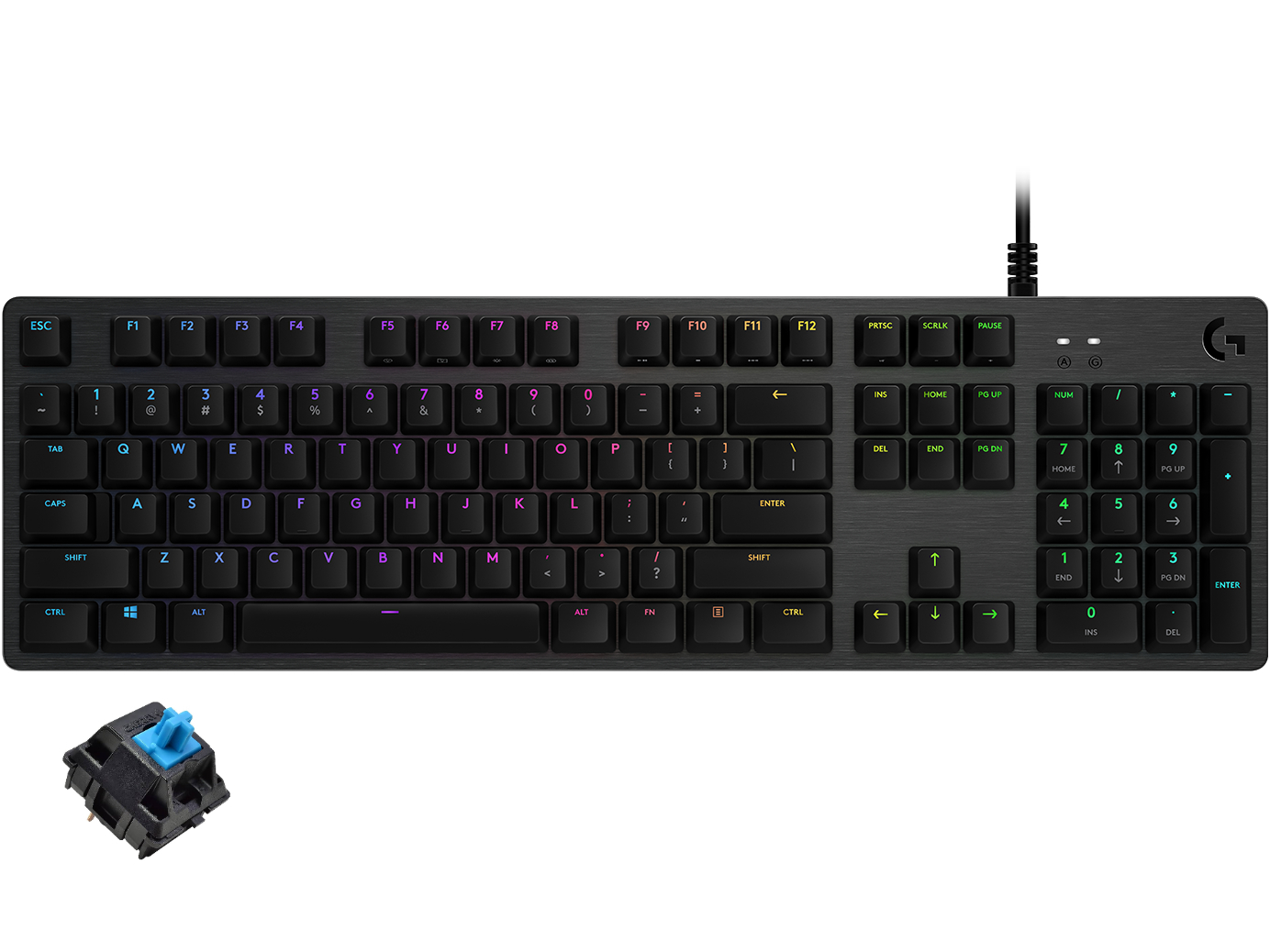 LOGITECH G512 CARBON WIRED RGB