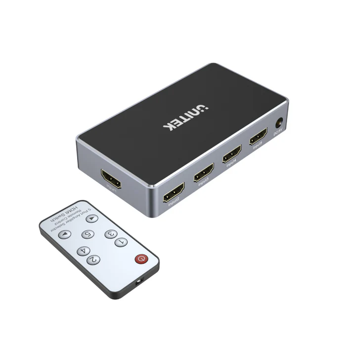 UNITEK 4K HDMI Switch 5 In 1 Out