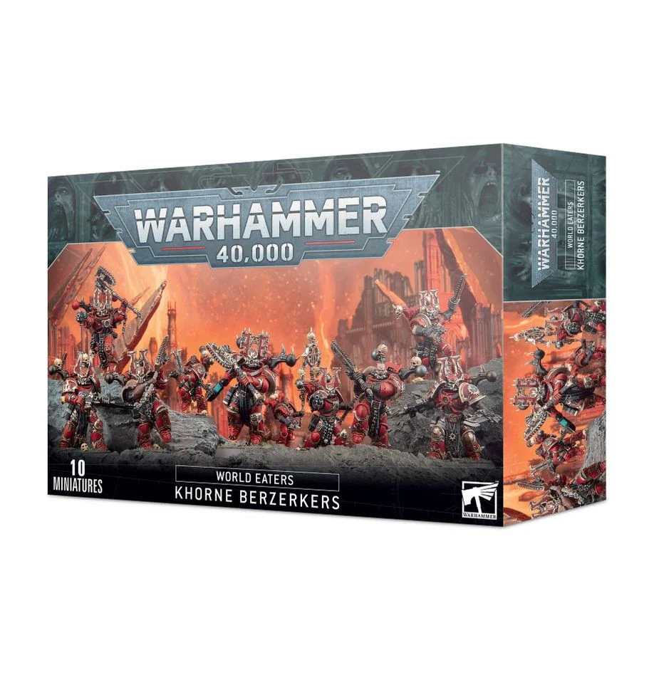 Warhammer 40K : World Eaters Khorne Berzerkers