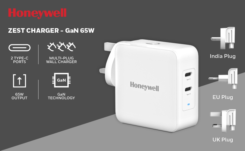 Honeywell Zest Charger – GaN 65W