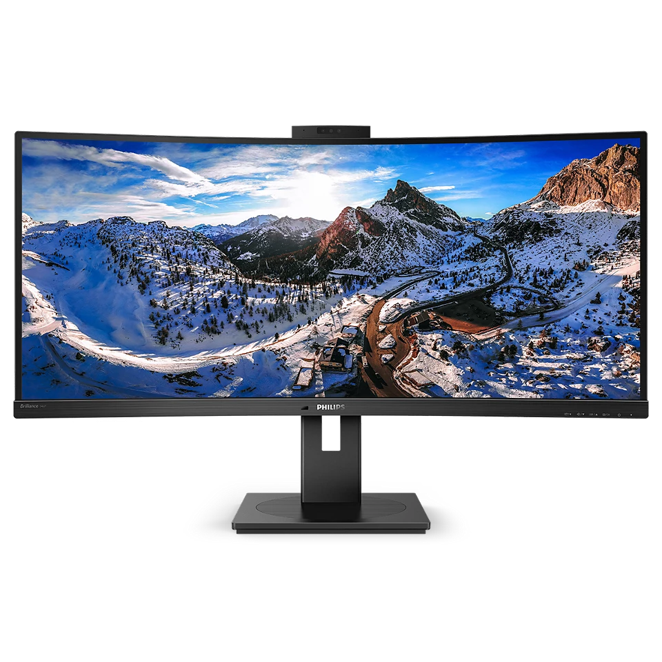 PHILIPS Curved UltraWide LCD Monitor with USB-C