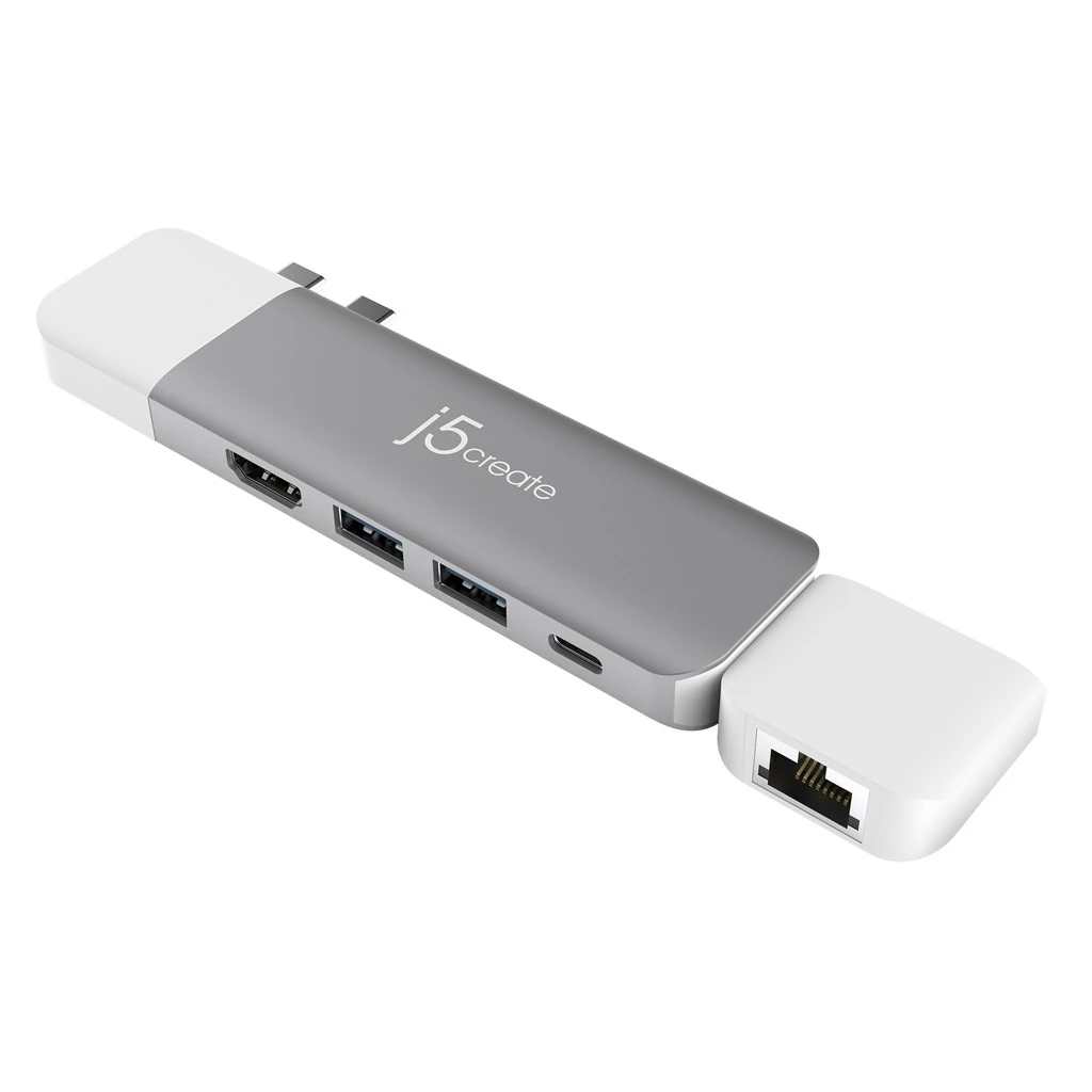 J5CREATE JCD387ESK UltraDrive Kit USB-C Modular Dock 8-in-1