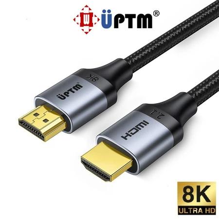 UPTM HDMI 2.1 Cable (1m / 2m / 3m / 5m) 8K/60Hz High Speed 48Gbps HDMI Cable