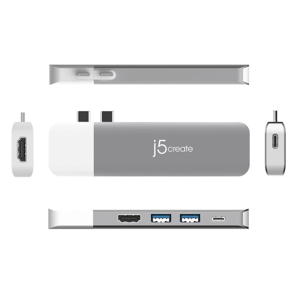 J5CREATE JCD389 UltraDrive Kit USB-C Multi-Display Modular Dock