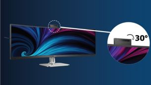 Adjustable Webcam: For video conferencing in comfort.