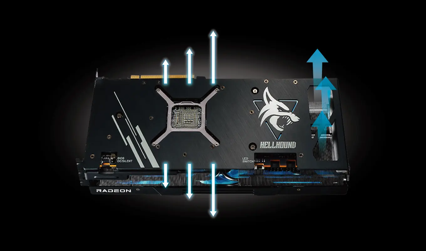 Hellhound AMD Radeon&trade; RX 7900 XTX 24GB GDDR6