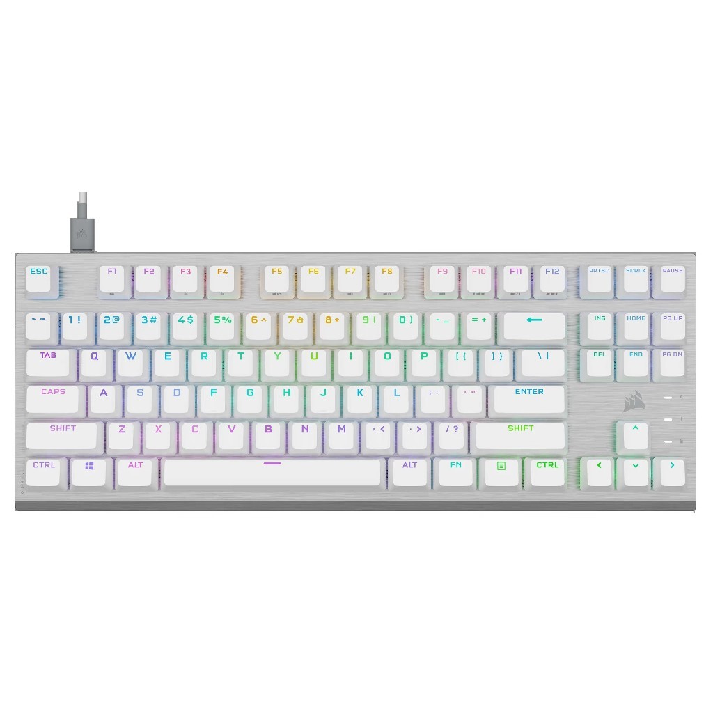 Corsair K60 PRO TKL RGB Tenkeyless Optical-Mechanical Gaming Keyboard — CORSAIR OPX Switch — (NA)