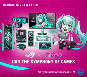 MIKU ROG X HATSUNE MIKU COLLABORATION 2025