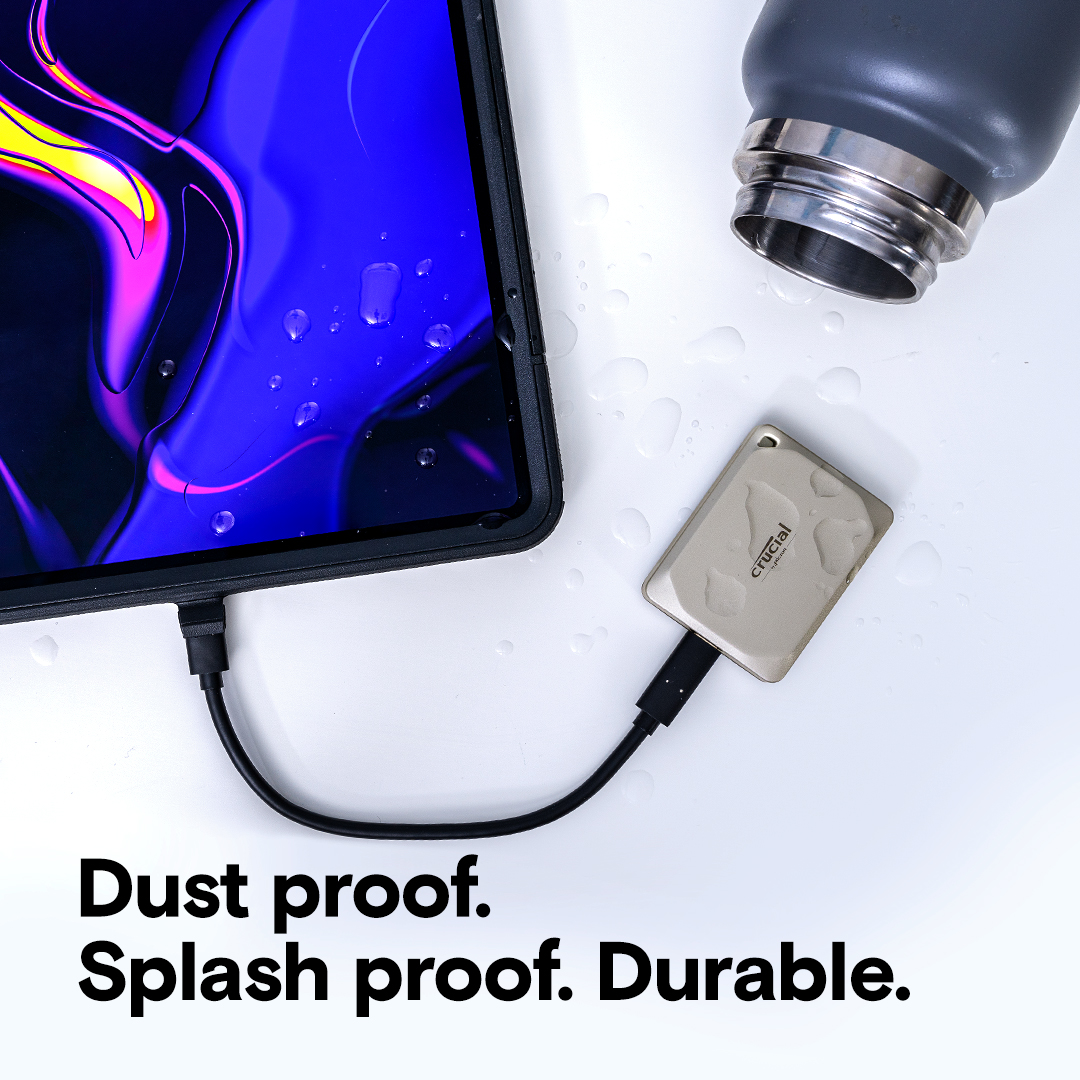 Crucial X9 Pro for Mac Portable SSD