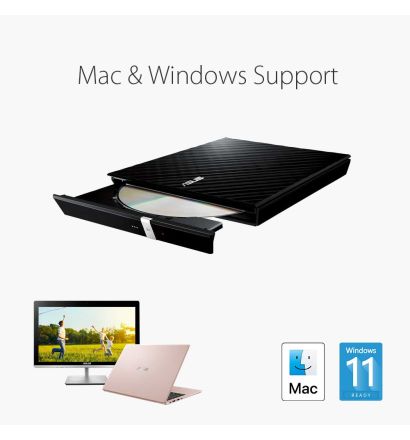 ASUS External Slim DVD SDRW-08D2S-U LITE