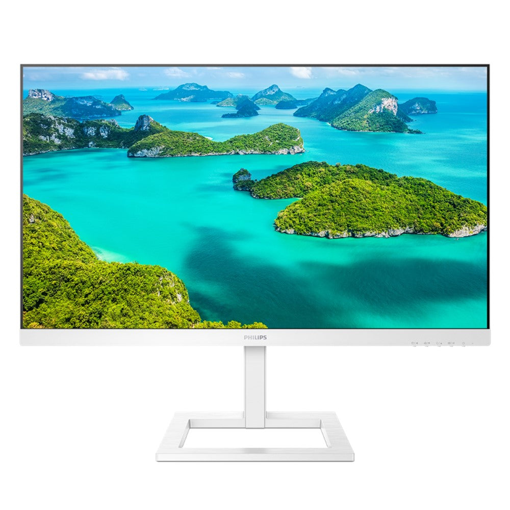 Philips 243E1EW 23.8&rdquo; IPS FHD USB-C PD15W White Monitor