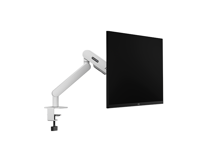 AOC AM400W C-Clamp and Grommet Desk-Mount Single Monitor Arm - for monitors 17"-34" and weight 2 to 9kg