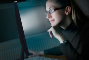 SoftBlue Technology: for comfortable viewing