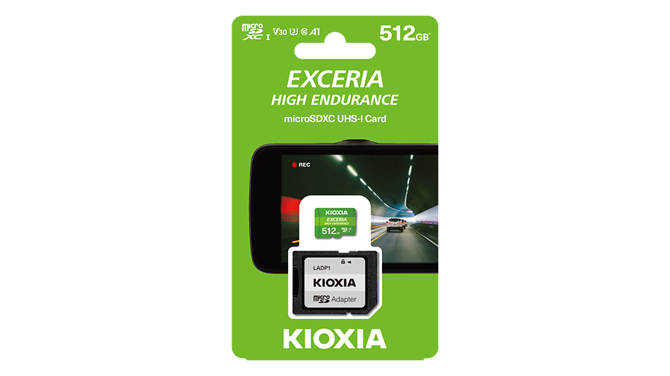 Kioxia EXCERIA HIGH ENDURANCE microSD Memory Card
