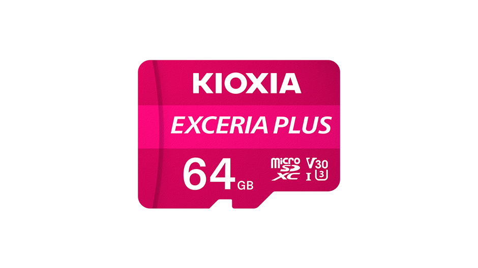 Kioxia EXCERIA PLUS microSD Memory Card