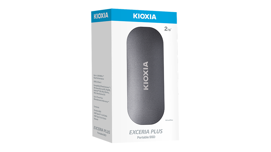 KIOXIA EXCERIA PLUS Portable SSD