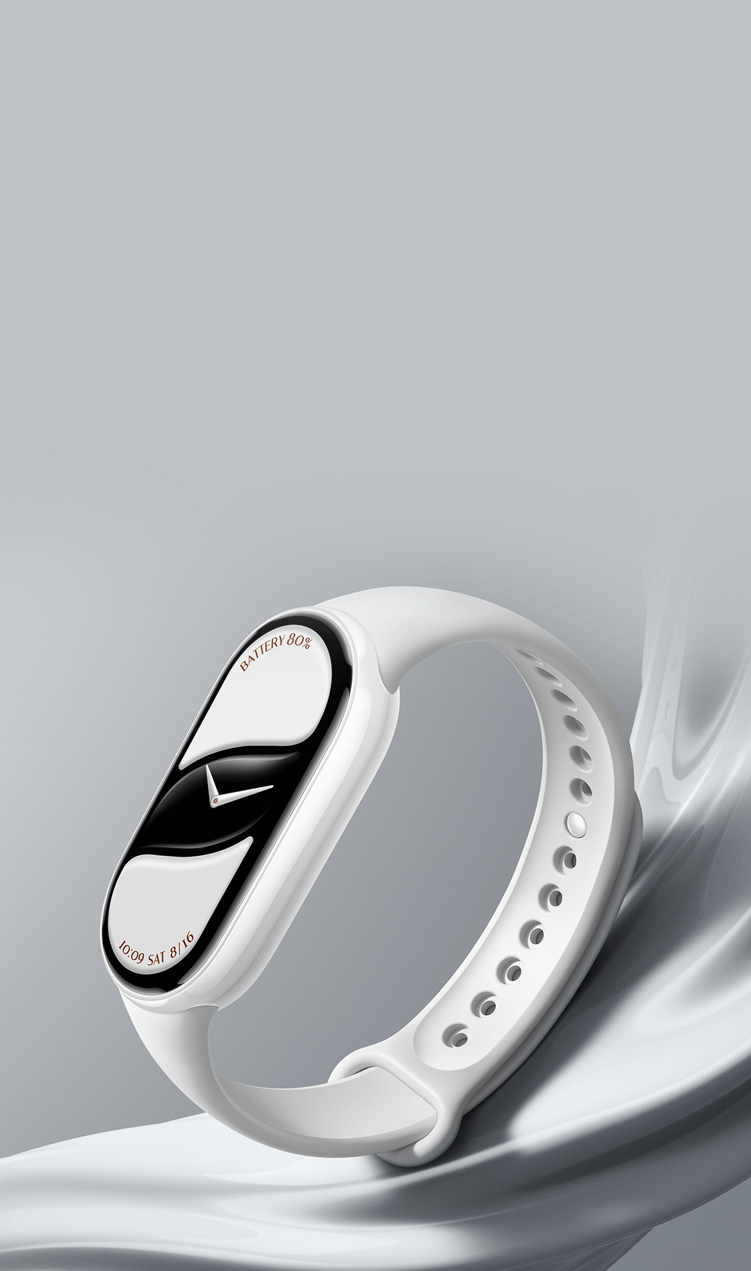 Xiaomi Smart Band 10 Ceramic Edition Pearl White