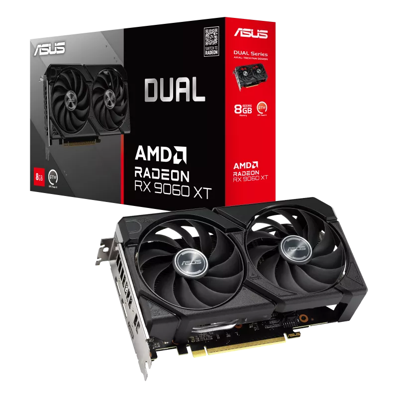 ASUS Dual Radeon RX9060XT 8G GDDR6