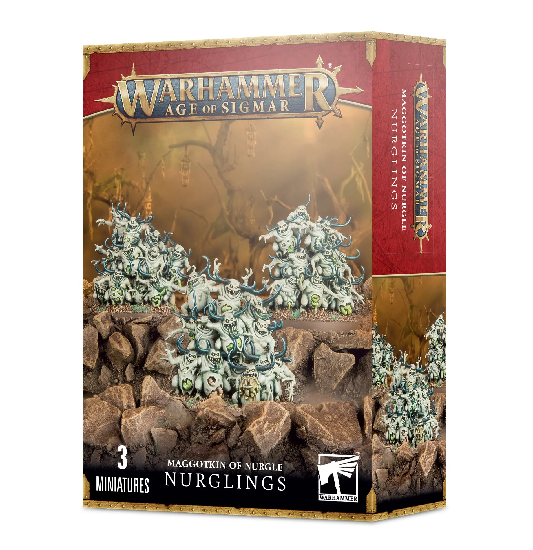 Warhammer Age of Sigmar Maggotkin of Nurgle : Nurglings