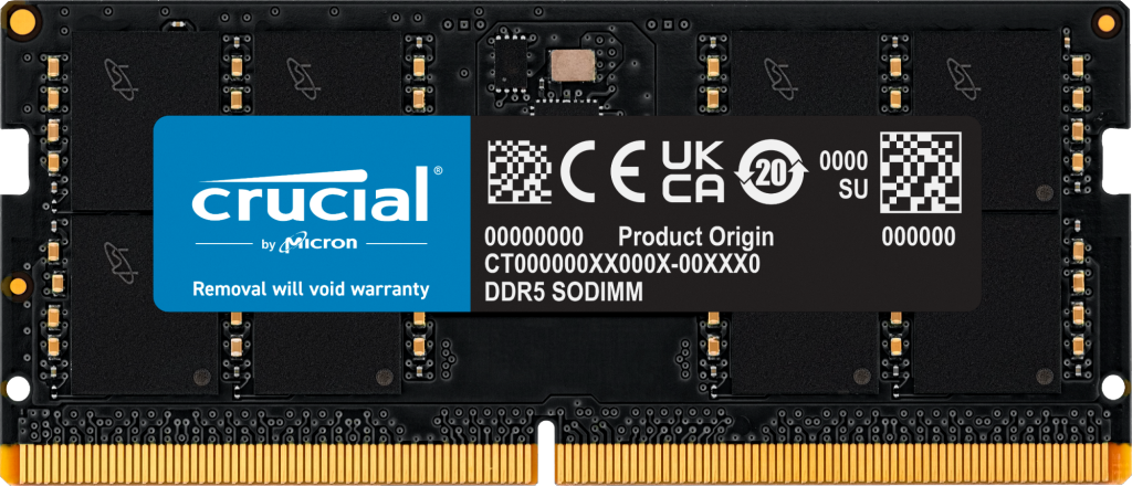 Crucial 32GB DDR5-5200 SODIMM