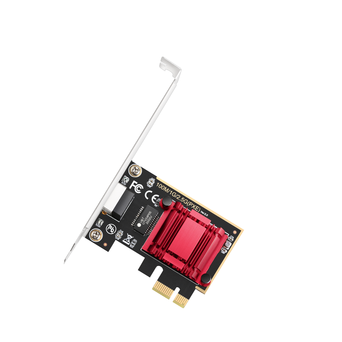CUDY 2.5 Gbps PCI-E Ethernet Adapter