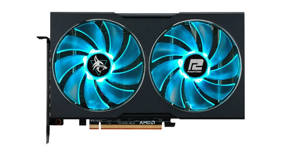 PowerColor Hellhound AMD Radeon RX 7600 XT 16GB GDDR6