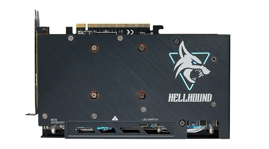 PowerColor Hellhound AMD Radeon RX 7600 XT 16GB GDDR6