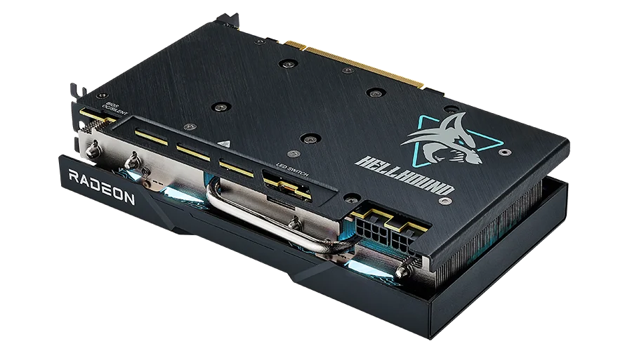 PowerColor Hellhound AMD Radeon RX 7600 XT 16GB GDDR6