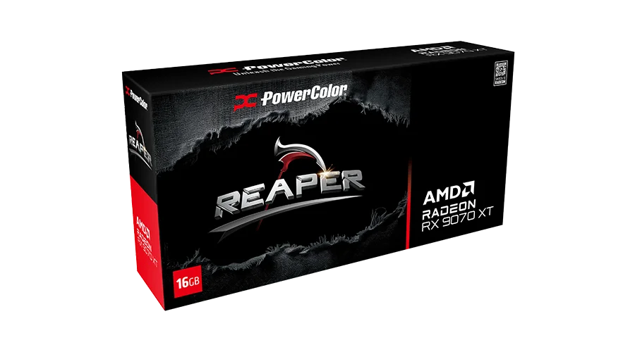 PowerColor Reaper AMD Radeon RX 9070 XT 16GB GDDR6