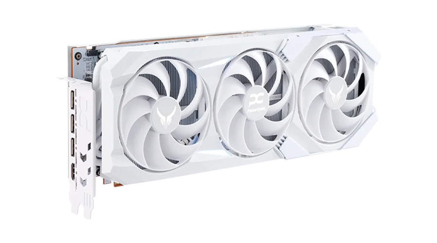 POWERCOLOR Red Devil Spectral White AMD Radeon RX 9070 XT 16GB GDDR6