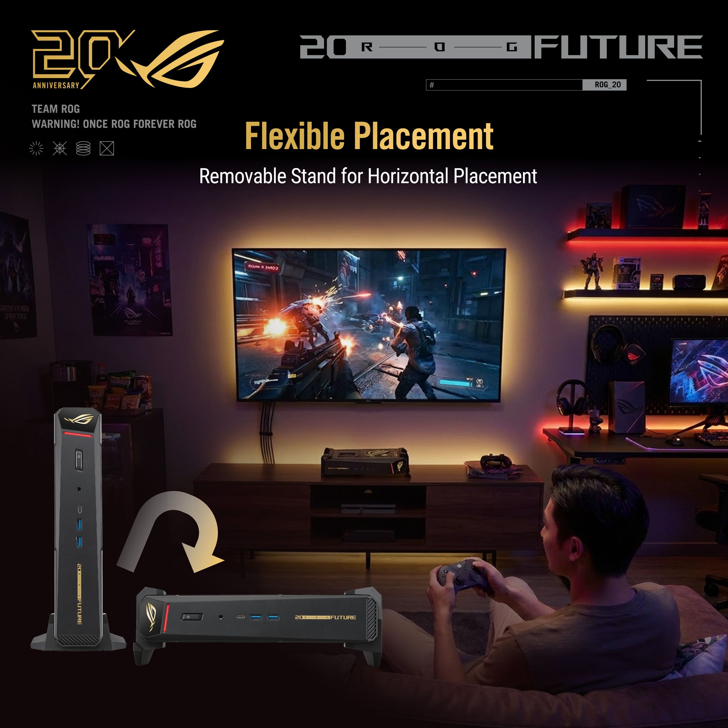 ROG NUC U9-290HX RTX5090 DDR5 64G (32x2) 2TB Win 11 Home